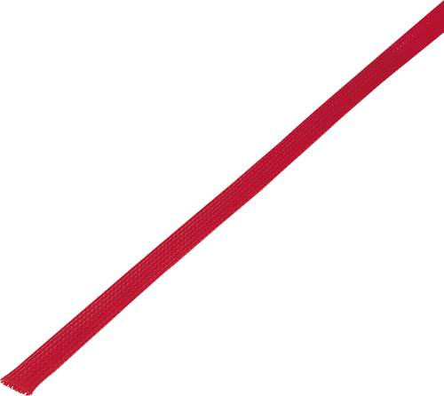 TRU Components 1571635 CBBOX0612-RD Geflechtschlauch Rot PET 6 bis 12 mm 10 m