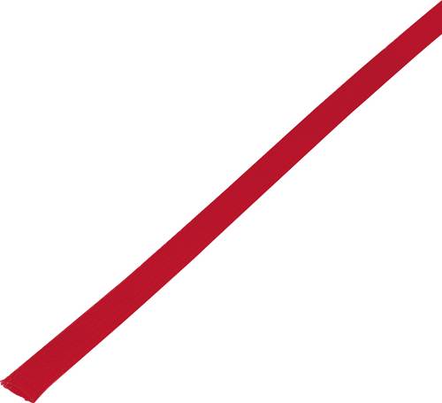 TRU Components 1572526 CBBOX1015-RD Geflechtschlauch Rot PET 10 bis 15 mm 10 m