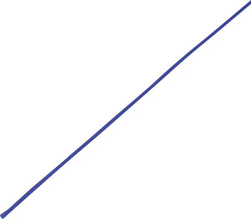 TRU Components 1569271 CBBOX0205-BLUE Geflechtschlauch Blau PET 2 bis 5 mm 10 m