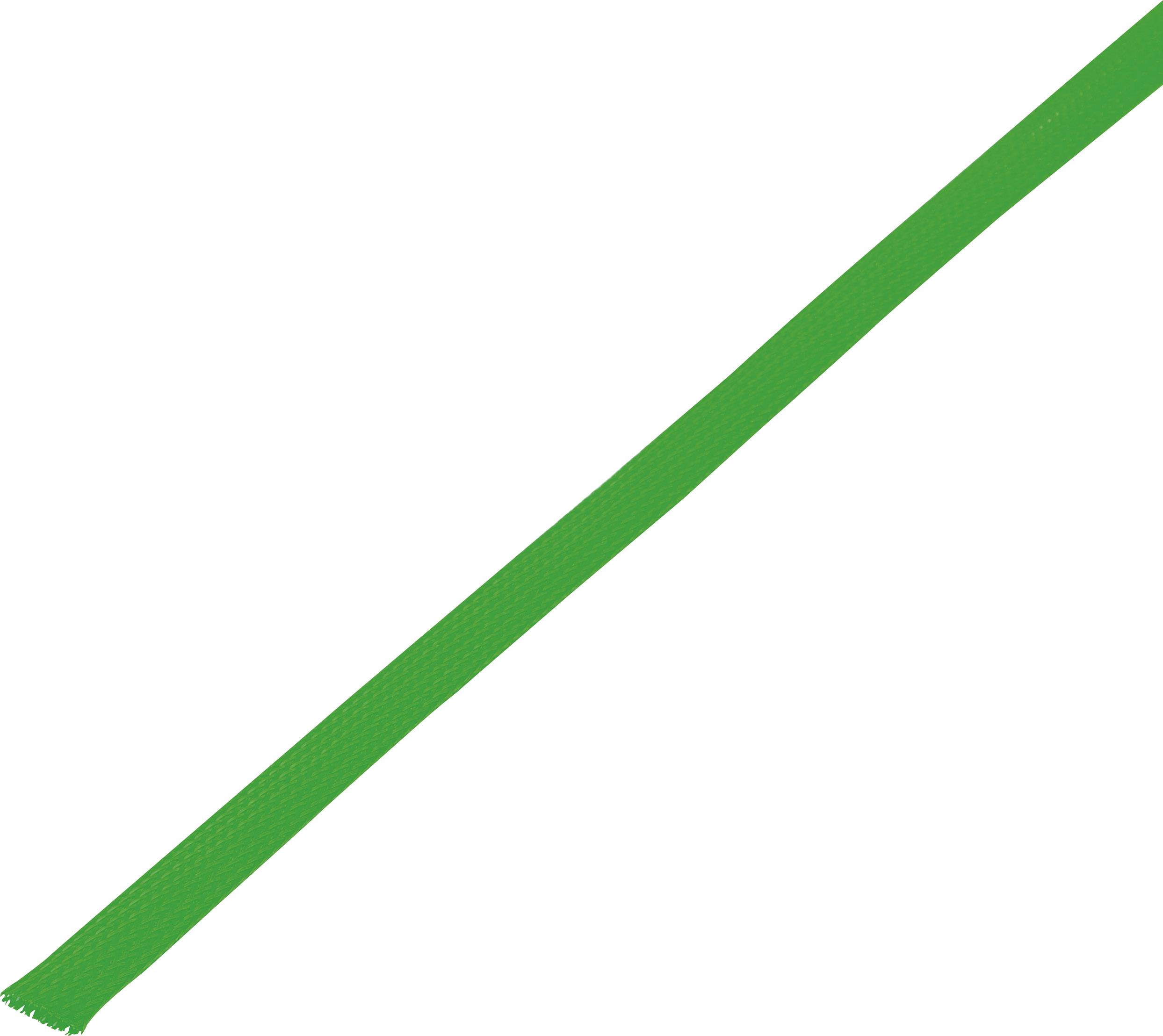 Ein schräger, grüner Streifen vor weißem Hintergrund.