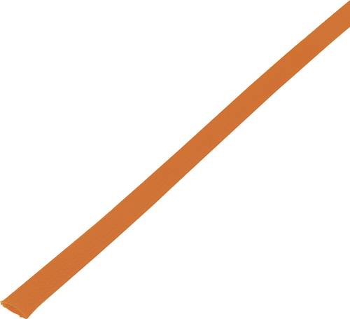 TRU Components 1571649 CBBOX1015-OR Geflechtschlauch Orange PET 10 bis 15mm 10m