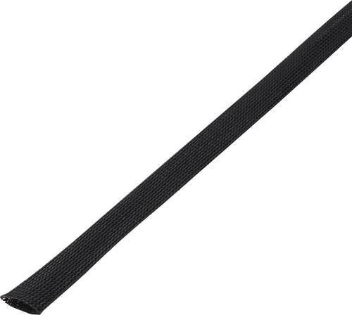 TRU Components 1565451 CBBOX3037-BK Geflechtschlauch Schwarz PET 30 bis 37mm 5m