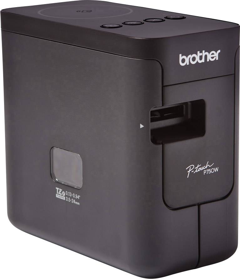 Brother P-touch P750W Beschriftungsgerät Geeignet für Schriftband: TZe 3.5 mm, 6 mm, 9 mm, 12 mm, 18 mm, 24 mm