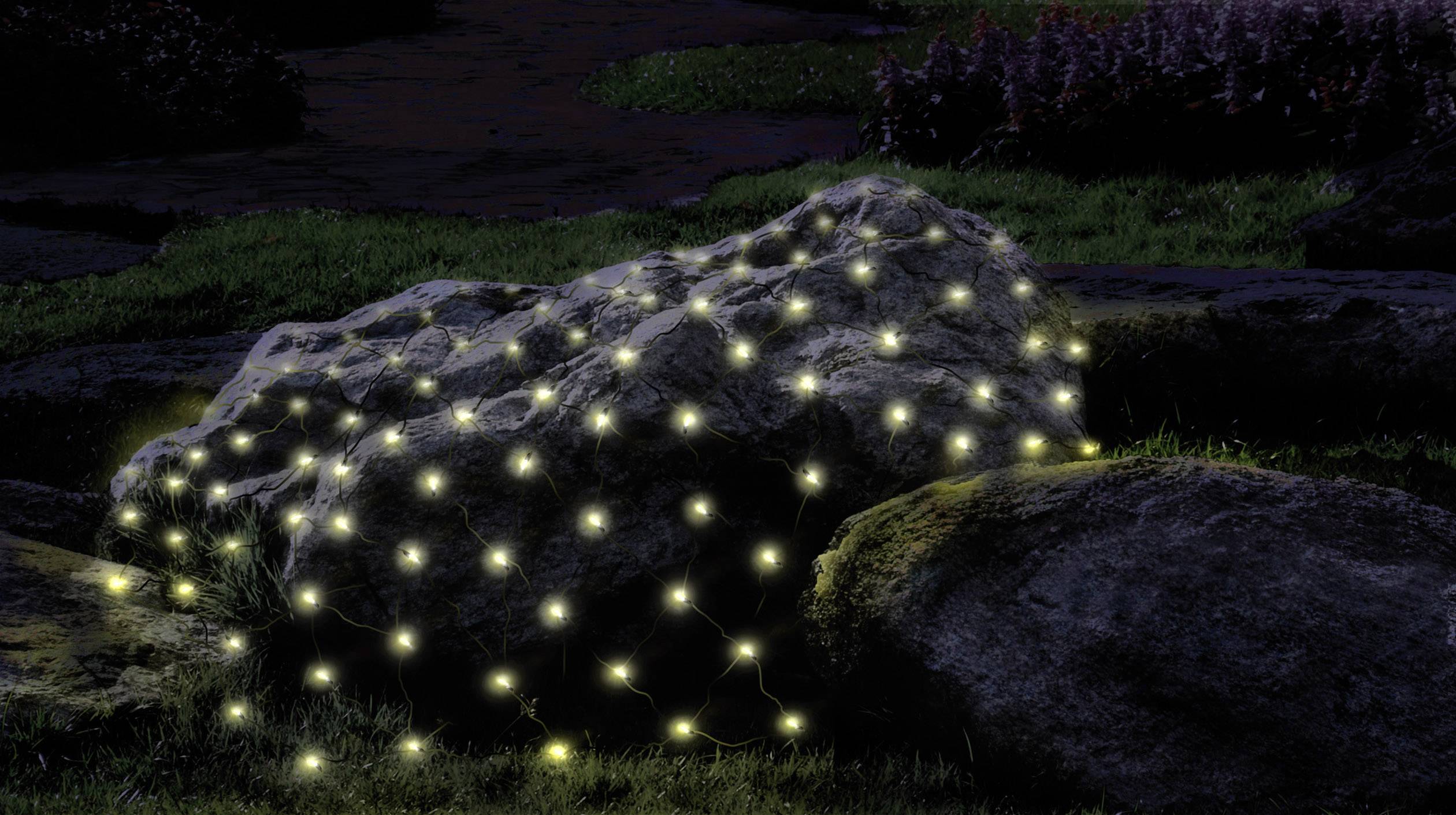 Polarlite Lichternetz Außen 230 V/50 Hz 96 LED (L x B) 300 cm x 300 cm