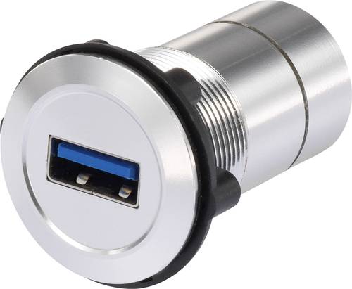 TRU Components USB-09 USB-Einbaubuchse 3.0 Buchse, Einbau Inhalt: 1 St.
