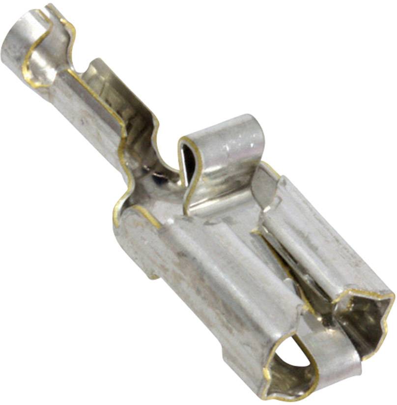 TE Connectivity 341001-3 Flachsteckhülse vibrationssicher Steckbreite: 6.35 mm Steckdicke: 0.81 mm