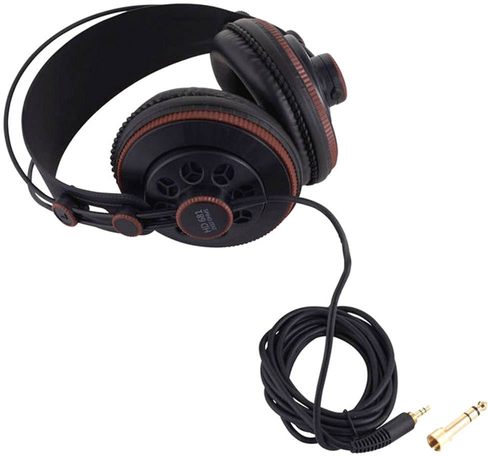Superlux HD-681 Studio Over Ear Kopfhörer Over Ear Schwarz