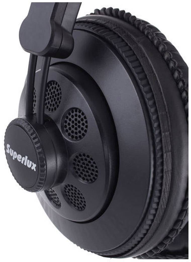 Superlux HD-668 B Studio Over Ear Kopfhörer Over Ear Schwarz
