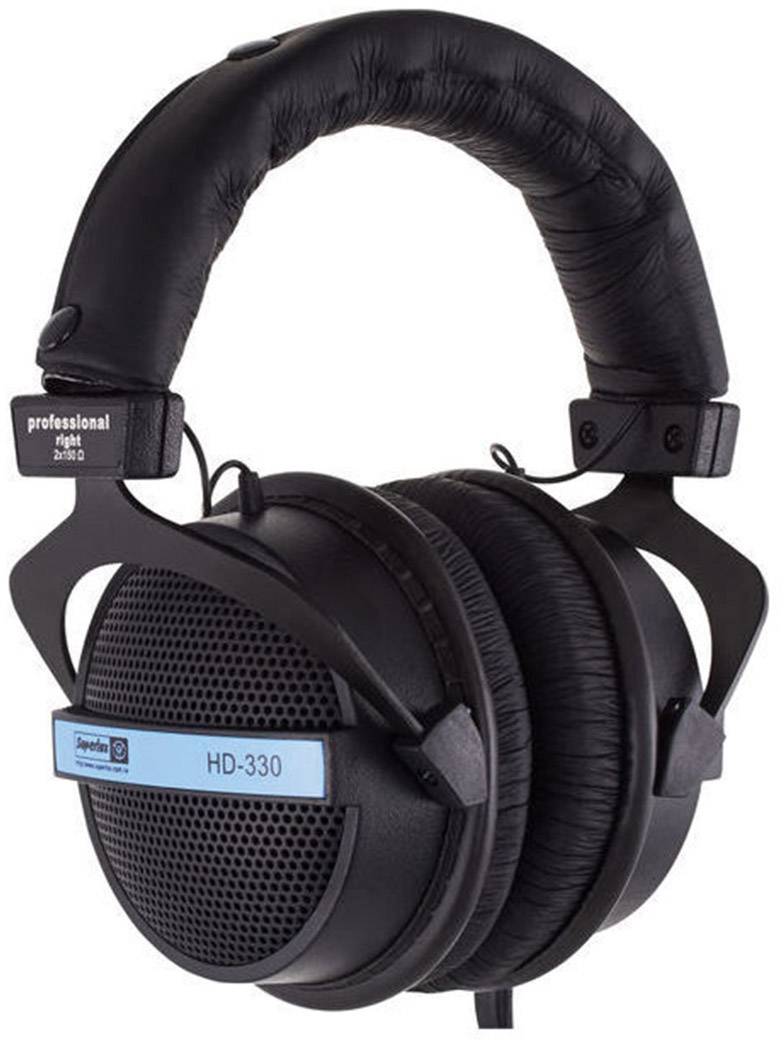 Superlux HD-330 Over Ear Kopfhörer kabelgebunden Schwarz