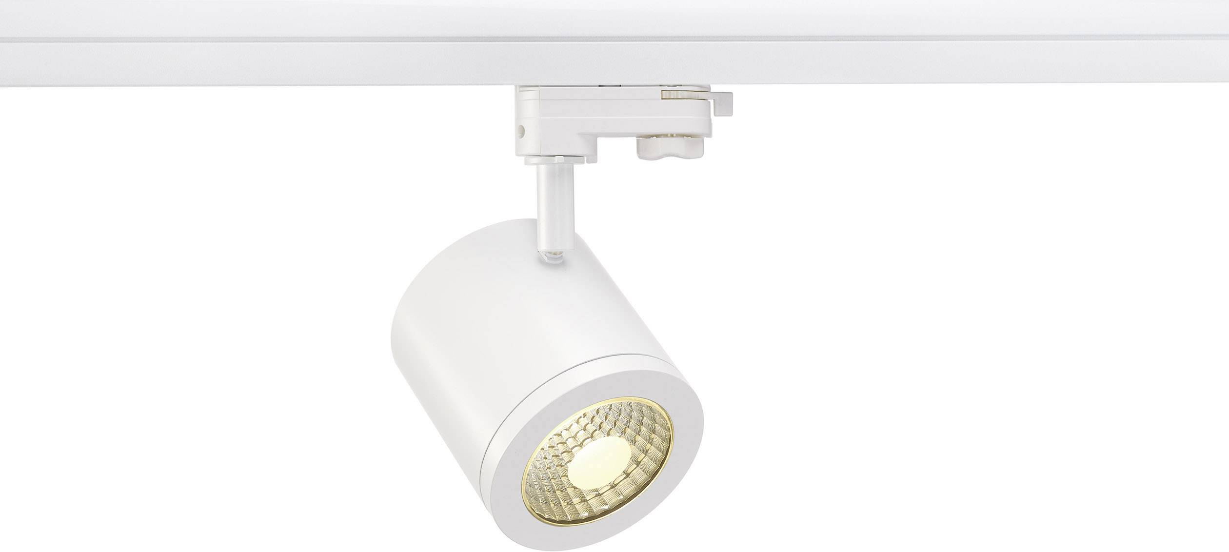 SLV Enola Hochvolt-Schienensystem-Leuchte 3phasig LED fest eingebaut 9W LED Weiß