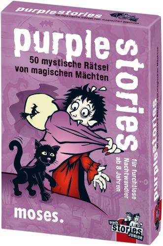 moses black stories Junior - purple stories - 50 mystische Rätsel von magische 108023