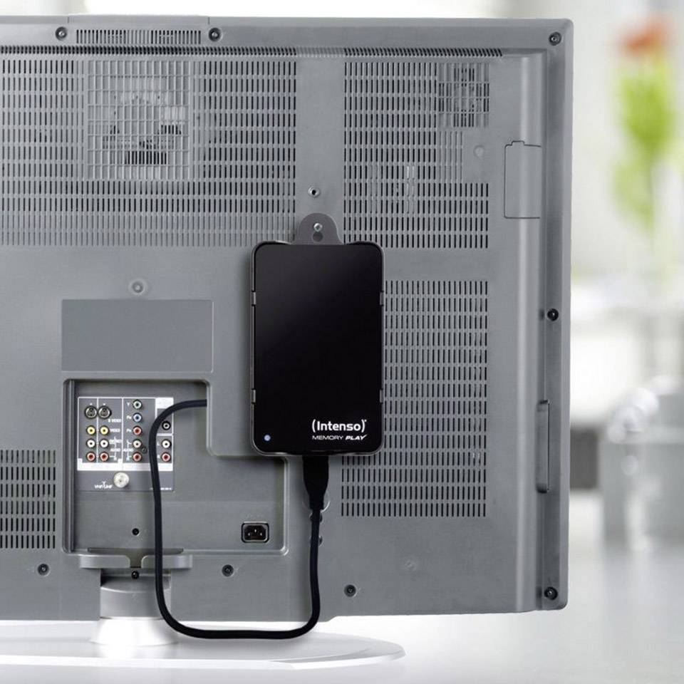 Intenso Memory Play 1TB Externe Festplatte 6.35cm (2.5 Zoll) USB-A (USB 3.2 Gen 1) Schwarz 6021460