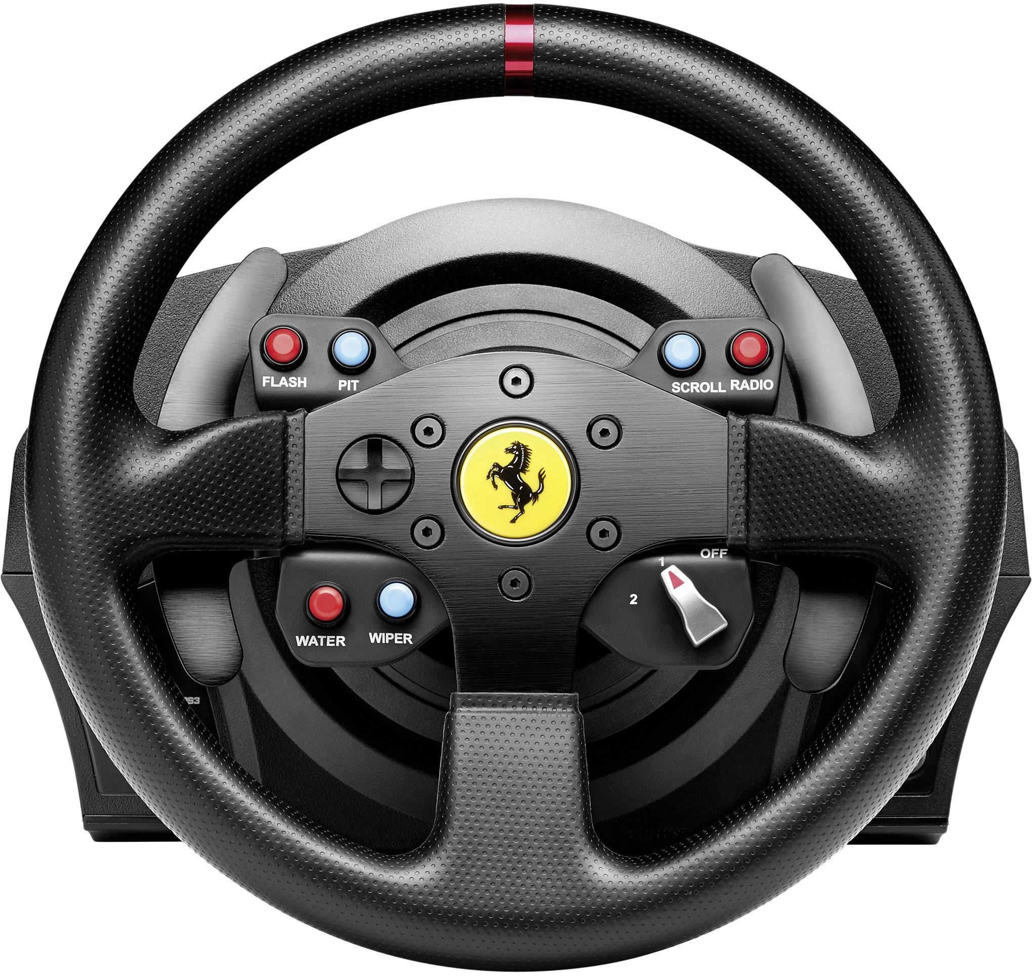 ThrustMaster T300 FERRARI GTE - Lenkrad- und Pedale-Set - kabelgebunden - für PC, Sony PlayStation 3, Sony PlayStation 4