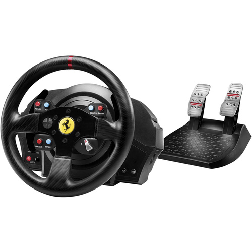 Thrustmaster T300 Ferrari GTE Wheel Lenkrad PlayStation 4, PlayStation 3, PC Schwarz