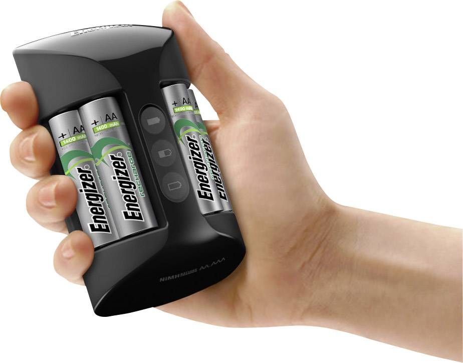 Energizer Pro Charger CHPRO Rundzellen-Ladegerät NiMH Micro (AAA), Mignon (AA)