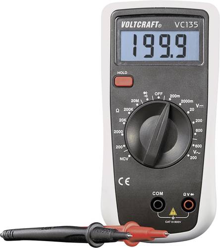 VC135 Hand-Multimeter digital CAT III 600V Anzeige (Counts): 2000
