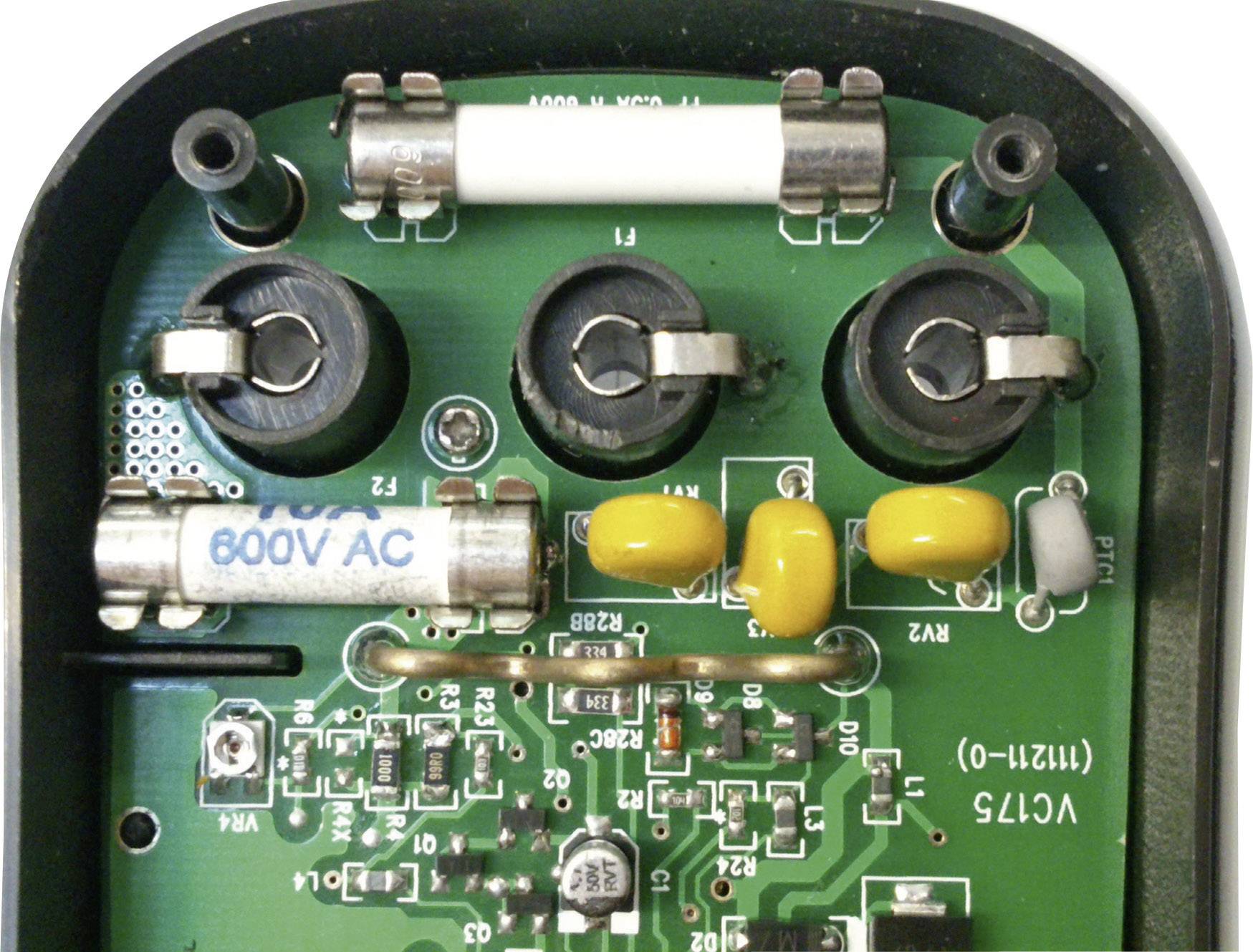 VOLTCRAFT VC175 Hand-Multimeter kalibriert (ISO) digital CAT III 600 V Anzeige (Counts): 4000
