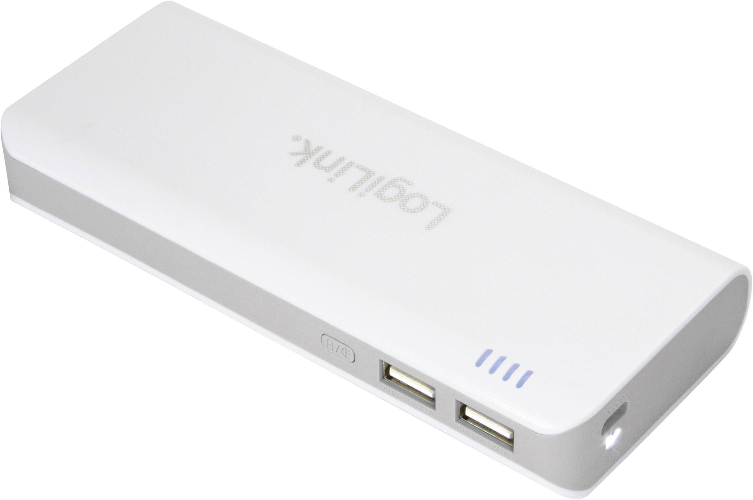 LogiLink Mobile-Power 12500 Powerbank (Zusatzakku) Li-Ion 12500 mAh PA0083