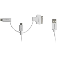 Hähnel Fototechnik USB-Ladekabel USB-A Stecker, Apple Lightning Stecker, USB-Micro-B Stecker, Apple 30pol. Stecker 1.50m Weiß Hähnel Fototechnik USB-Ladekabel USB-A Stecker, Apple Lightning Stecker, USB-Micro-B Stecker, Apple 30pol. Stecker 1.50m Weiß