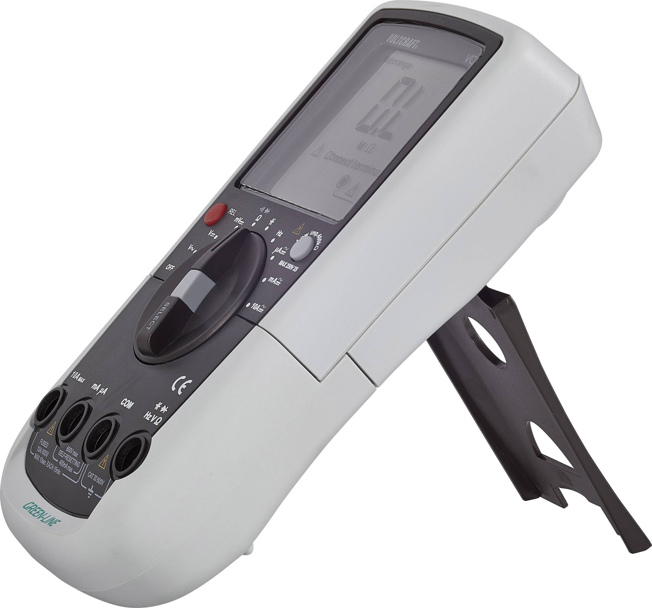 VOLTCRAFT VC270 Hand-Multimeter digital CAT III 600V Anzeige (Counts): 4000