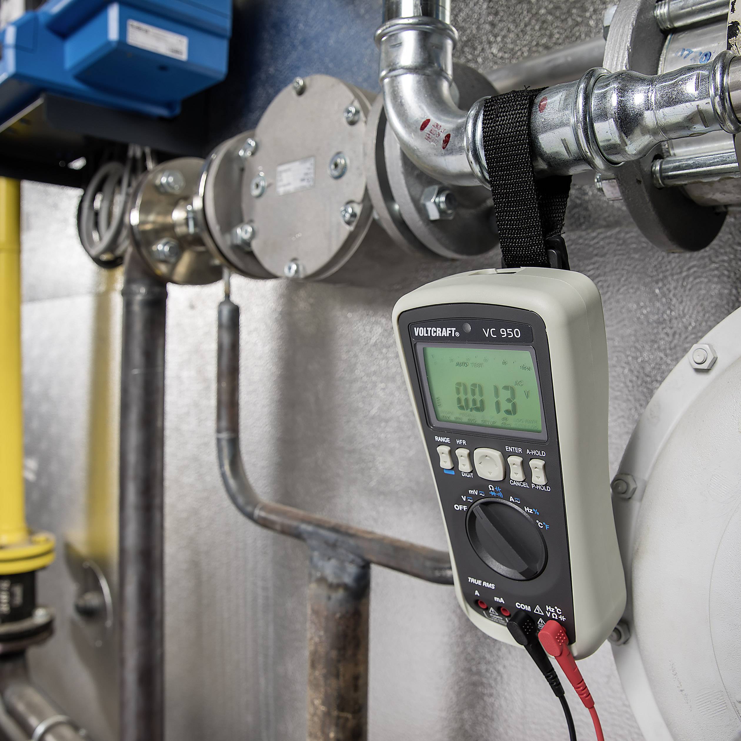 VOLTCRAFT VC950 Hand-Multimeter digital Datenlogger CAT III 1000 V, CAT IV 600 V Anzeige (Counts): 100000