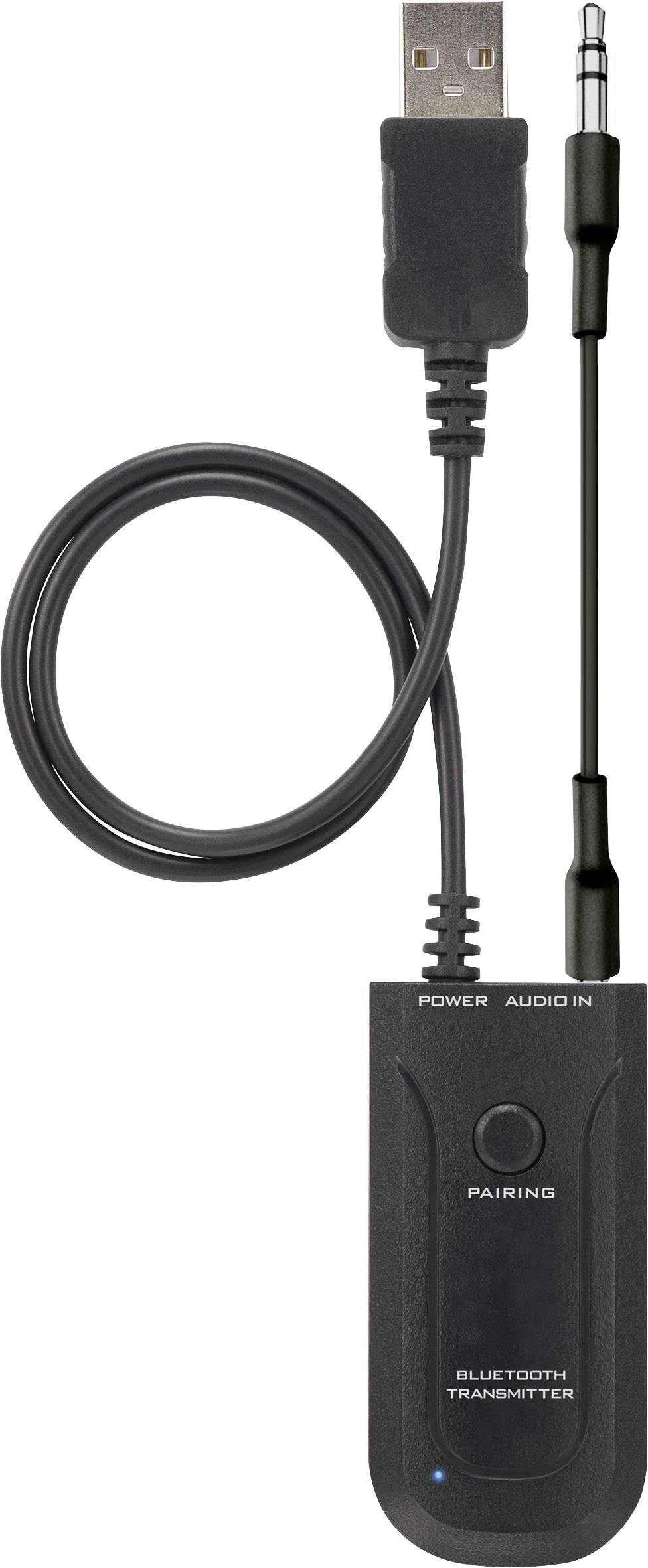 Renkforce BTX-1300 Bluetooth® Musik-Sender Bluetooth Version: 3.0 +EDR, SBC 10m aptX®-Technologie