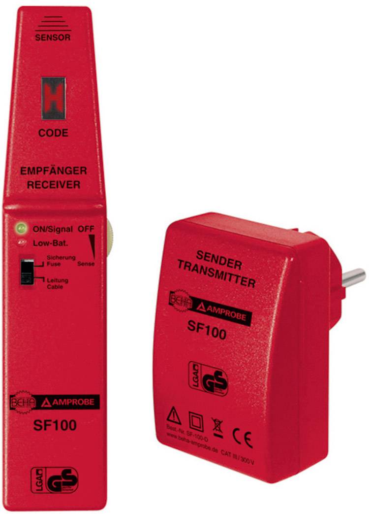 Beha Amprobe UNITEST SF100 Sicherungsfinder, Leitungsmessgerät, Kabel- und Leitungssucher