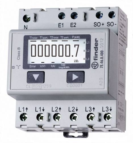 7E.46.8.400.0012 Drehstromzähler digital 65A MID-konform: Ja 1St.