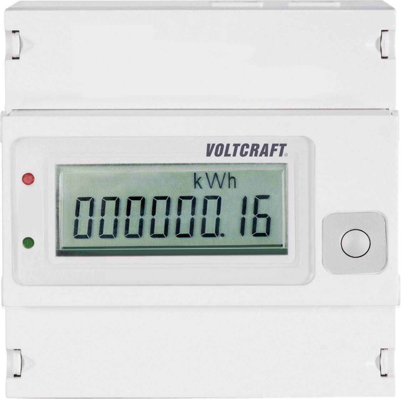 VOLTCRAFT VSM-102 VSM-102 Drehstromzähler digital 80A MID-konform: Nein 1St.