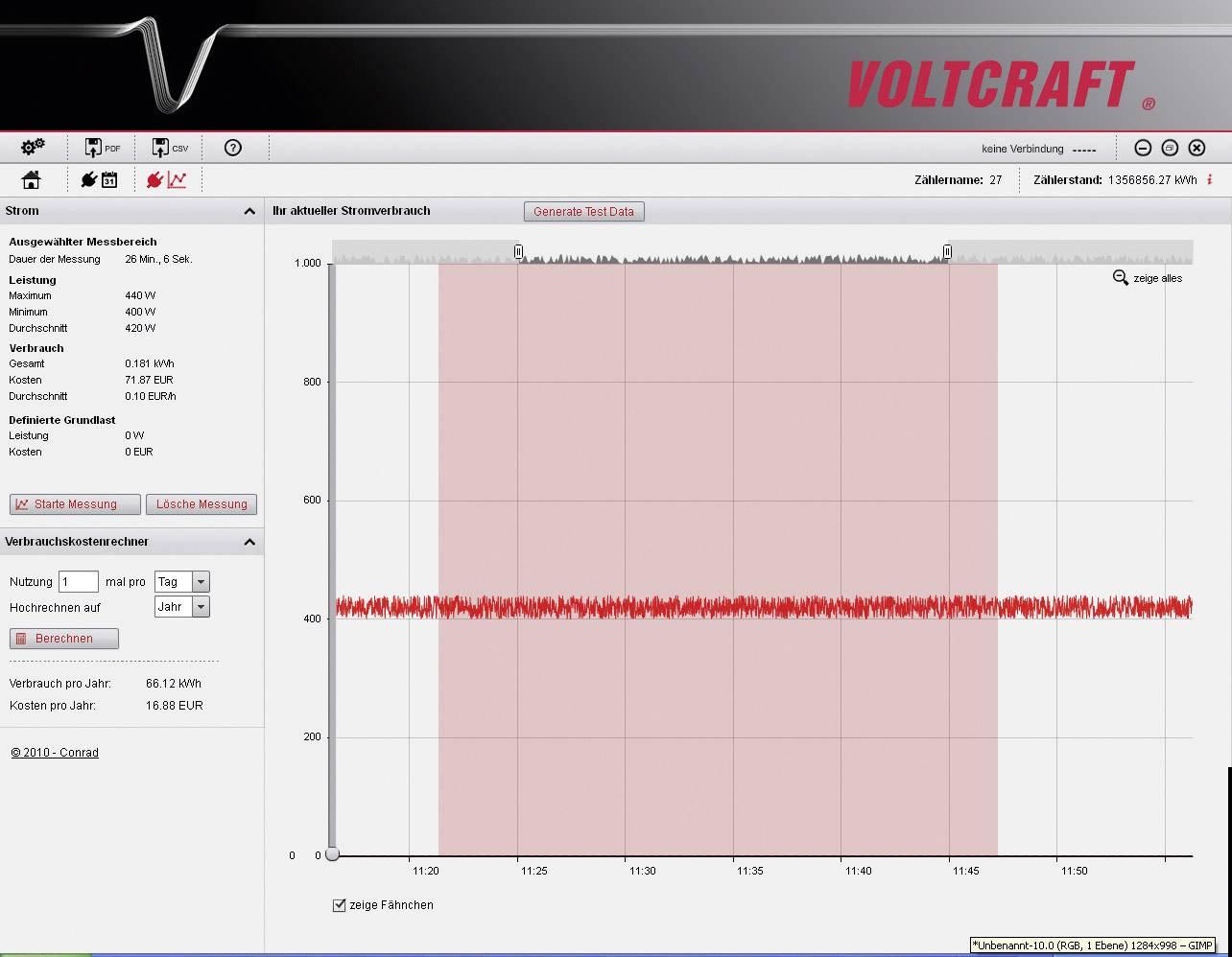 VOLTCRAFT® VSM-101 V2 Gateway für VSM-100 Smart-Metering-System mit USB-Funkstick und Software
