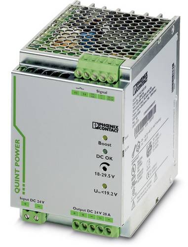 Phoenix Contact 2320102 Hutschienen-Netzteil (DIN-Rail) 24 V/DC 20 A Anzahl Ausgänge:1 x Inhalt 1 S