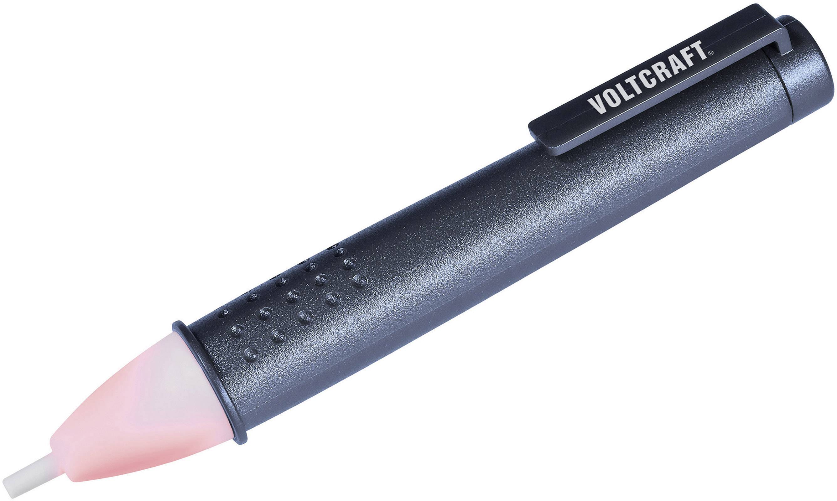 VOLTCRAFT MS-420 Berührungsloser Spannungsprüfer CAT III 1000V LED, Vibration