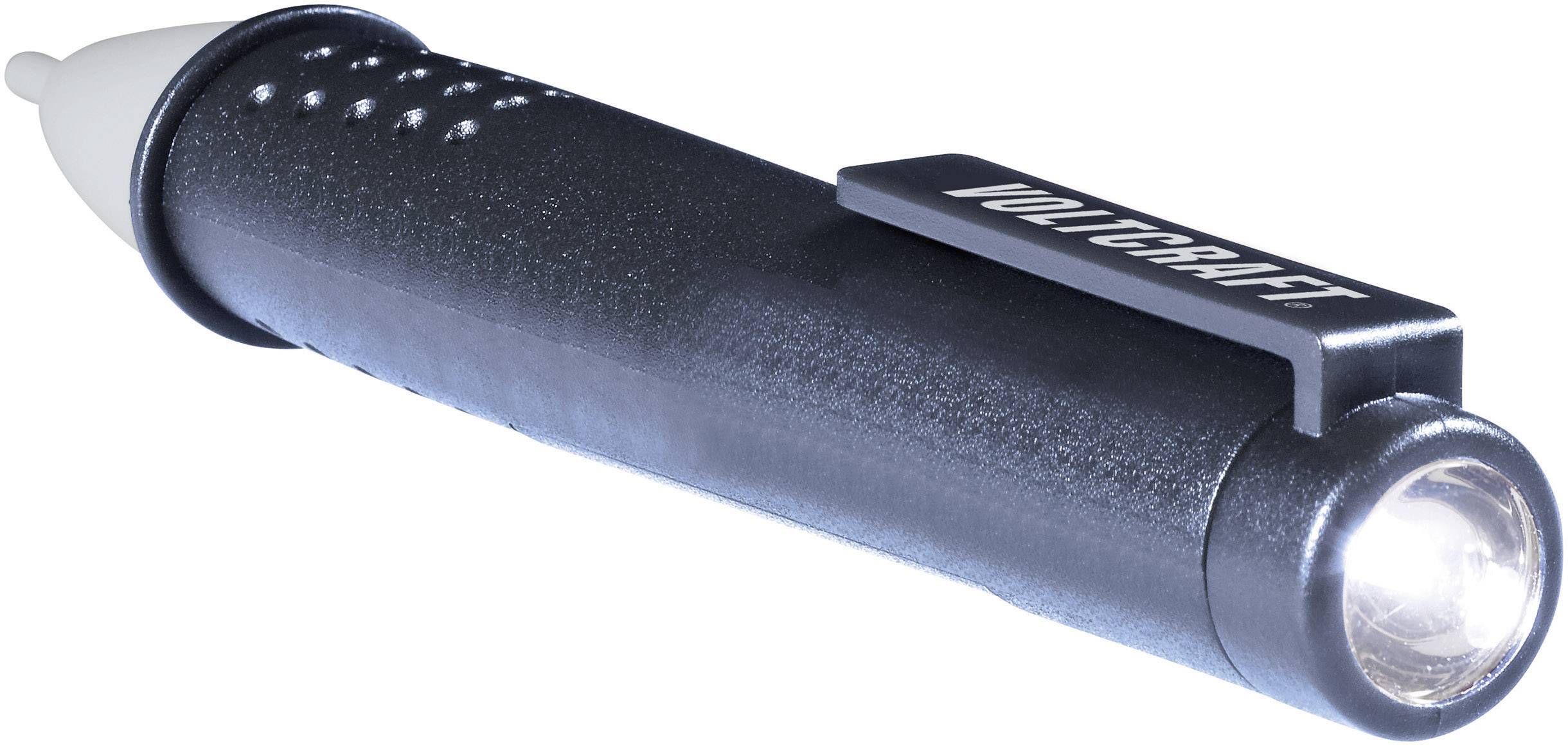 VOLTCRAFT MS-420 Berührungsloser Spannungsprüfer CAT III 1000V LED, Vibration