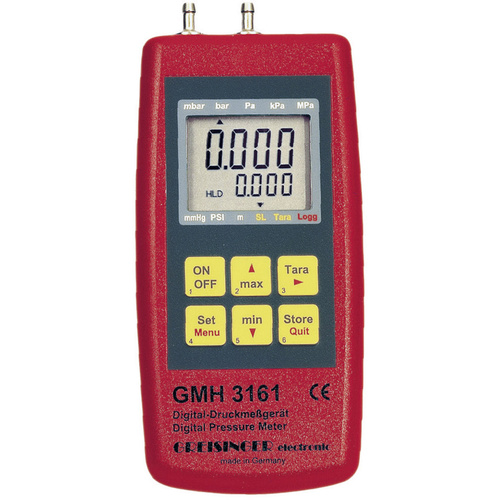 Greisinger GMH 3161-13 Druck-Messgerät Luftdruck, Nicht aggressive Gase, Korrosive Gase -0.1 - 2 bar
