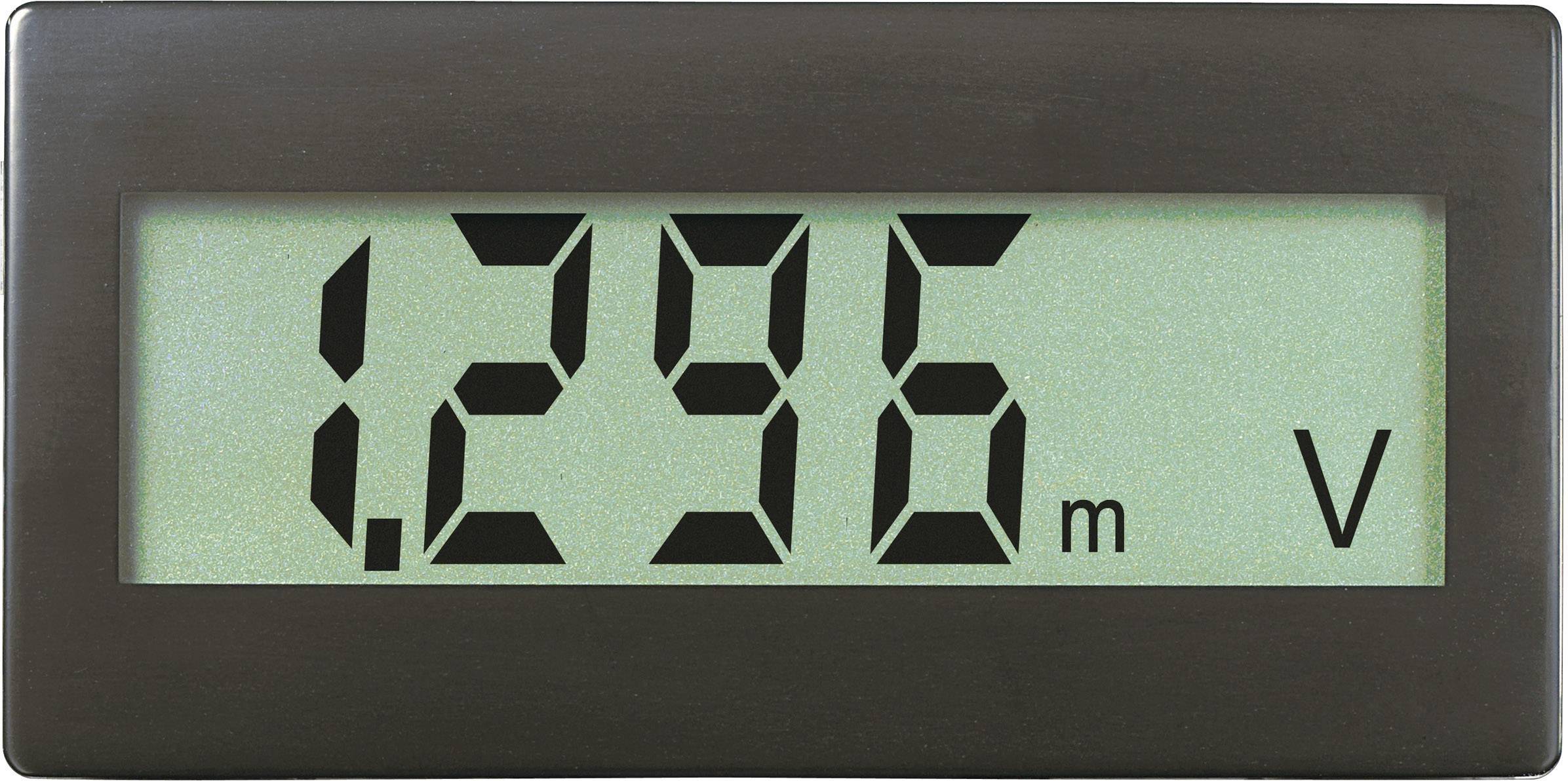 VOLTCRAFT DVM330G Digitales Einbaumessgerät 0 - 199.9 mV (beliebig erweiterbar durch Vorschalten vo