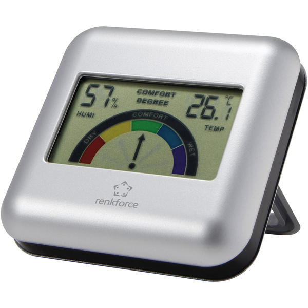 Renkforce Thermo-/Hygrometer Silber