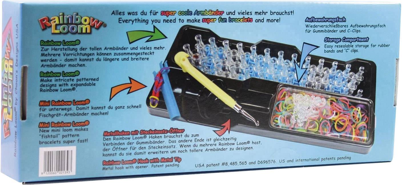 Rainbow Loom - Starterset m. Metallnadel