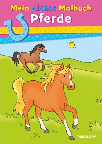 Vedes Mein dickes Malbuch - Pferde 37842 1St.