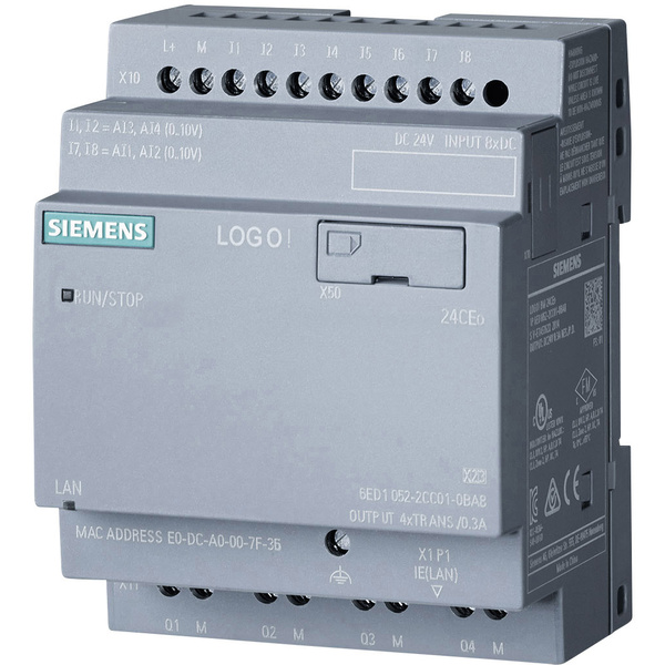 Siemens LOGO! 24 CEO 0BA8 SPS-Steuerungsmodul 24 V/DC