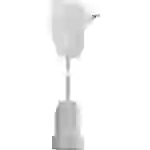NVB 104573 Strom Verlängerungskabel Weiß 0.80 m H03VVH2-F 2X 0,75 mm² NVB 104573 Strom Verlängerungskabel Weiß 0.80 m H03VVH2-F 2X 0,75 mm²