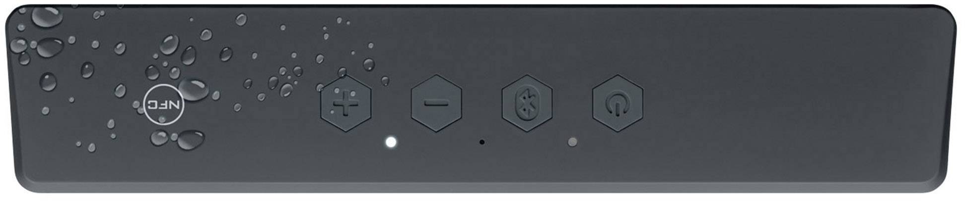 Bluetooth® Lautsprecher Creative Muvo Mini Freisprechfunktion, NFC, spritzwassergeschützt Schwarz