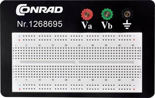 TRU COMPONENTS 0165-40-1-3301B Steckplatine Polzahl Gesamt 610 (L x B x H) 11.43 x 18.62 x 0.84 cm