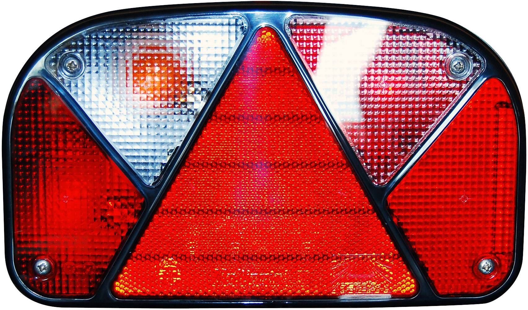 LAS Anhänger-Rückleuchte Multipoint Blinker, Bremslicht, Reflektor, Nebelschlussleuchte, Rückleuchte, Kennzeichenleuchte seitlich, hinten, links 12