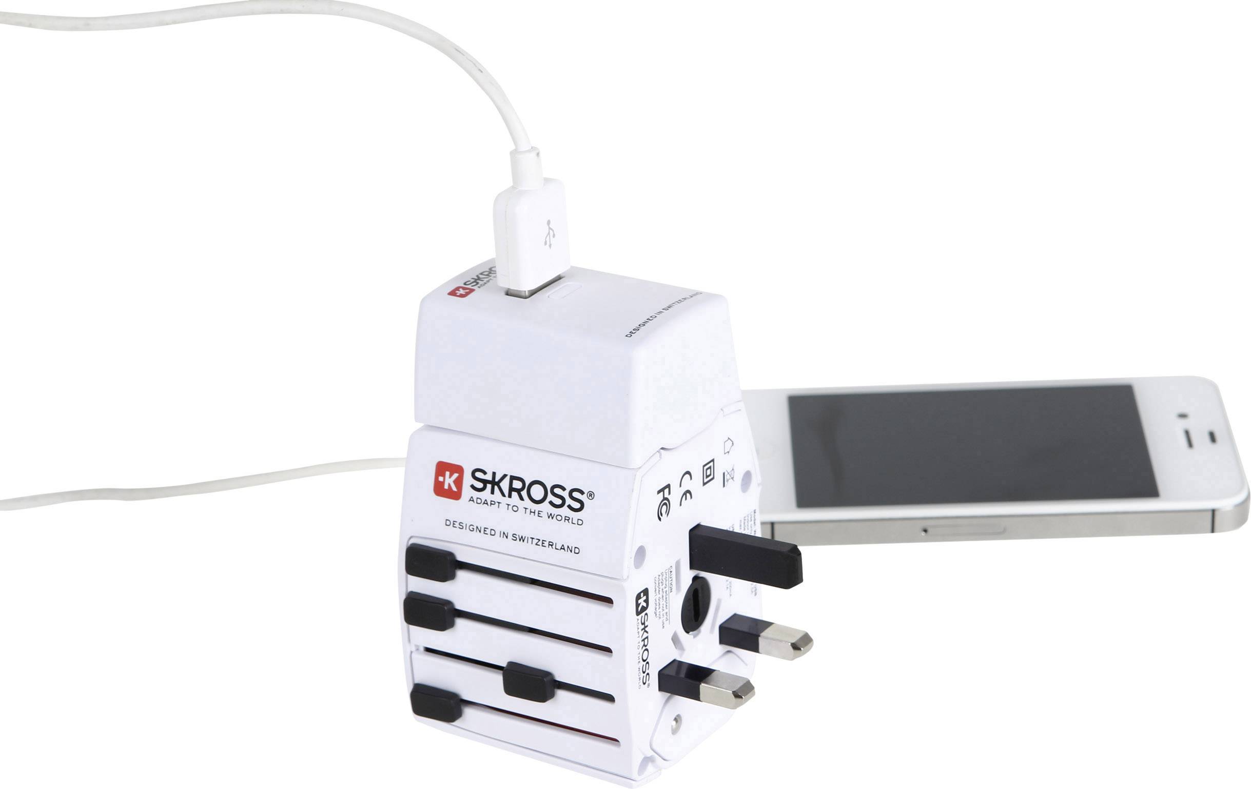 Skross 1.302170 Reiseadapter MUV USB Power Pack