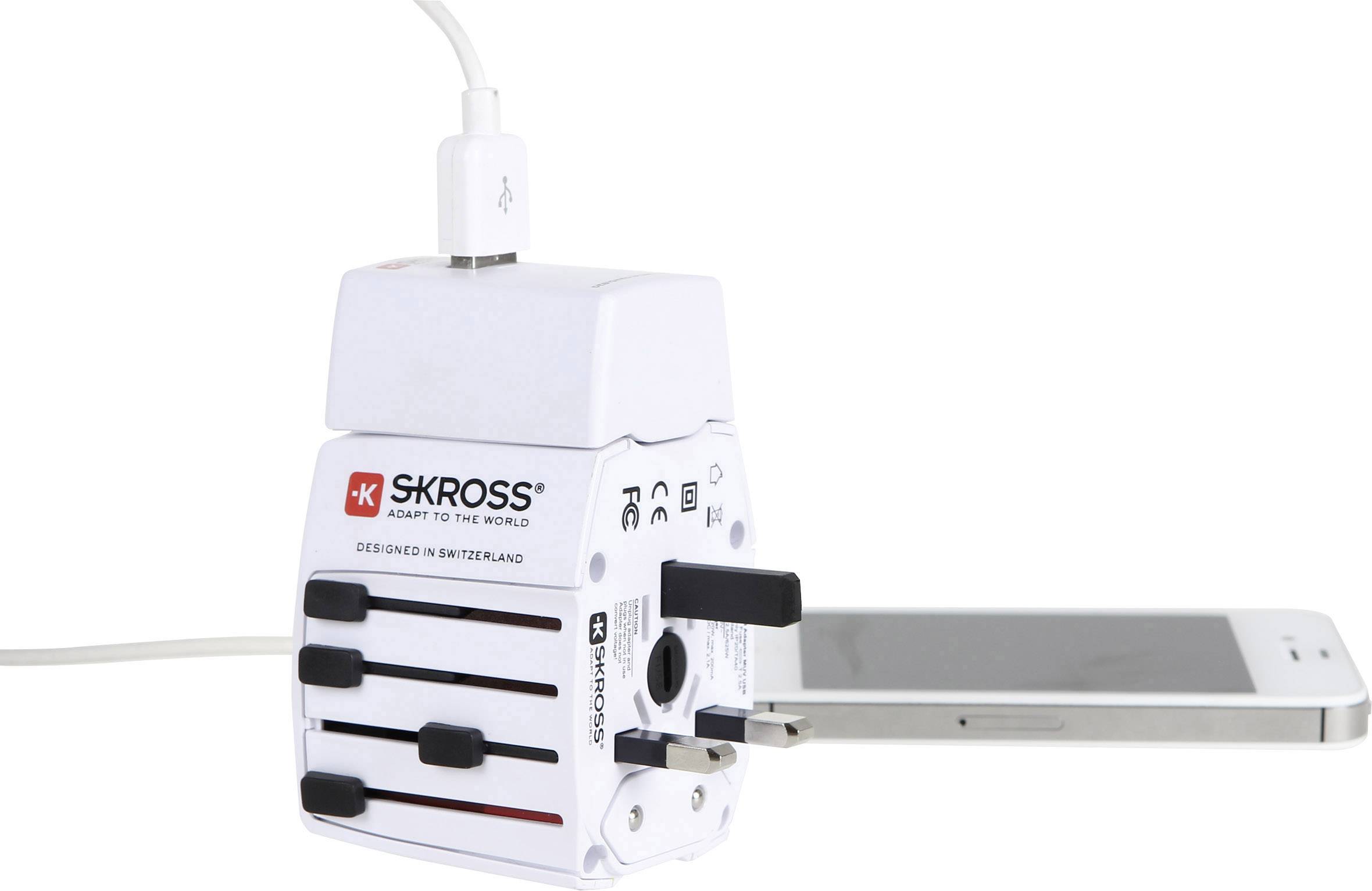 Skross 1.302170 Reiseadapter MUV USB Power Pack