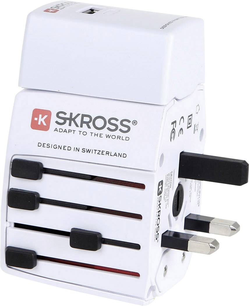 Skross 1.302170 Reiseadapter MUV USB Power Pack