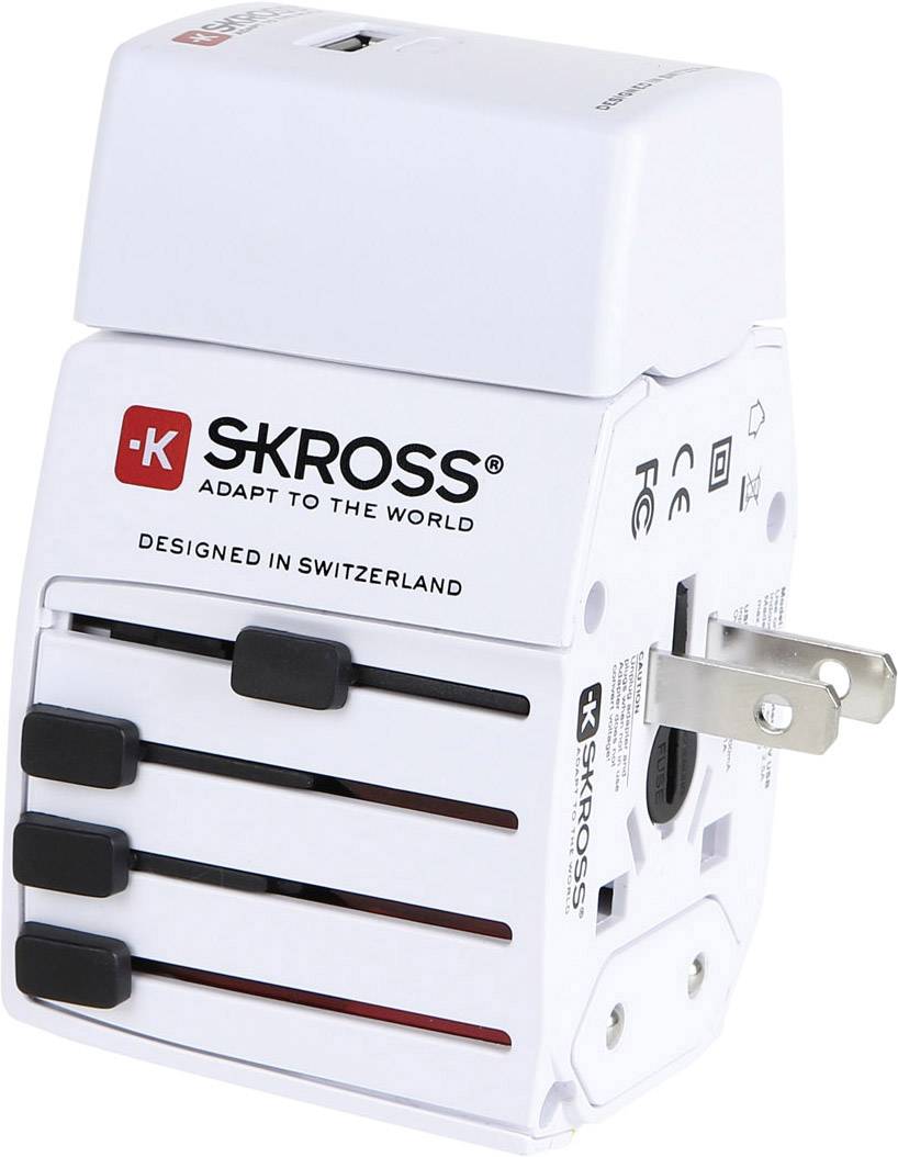 Skross 1.302170 Reiseadapter MUV USB Power Pack