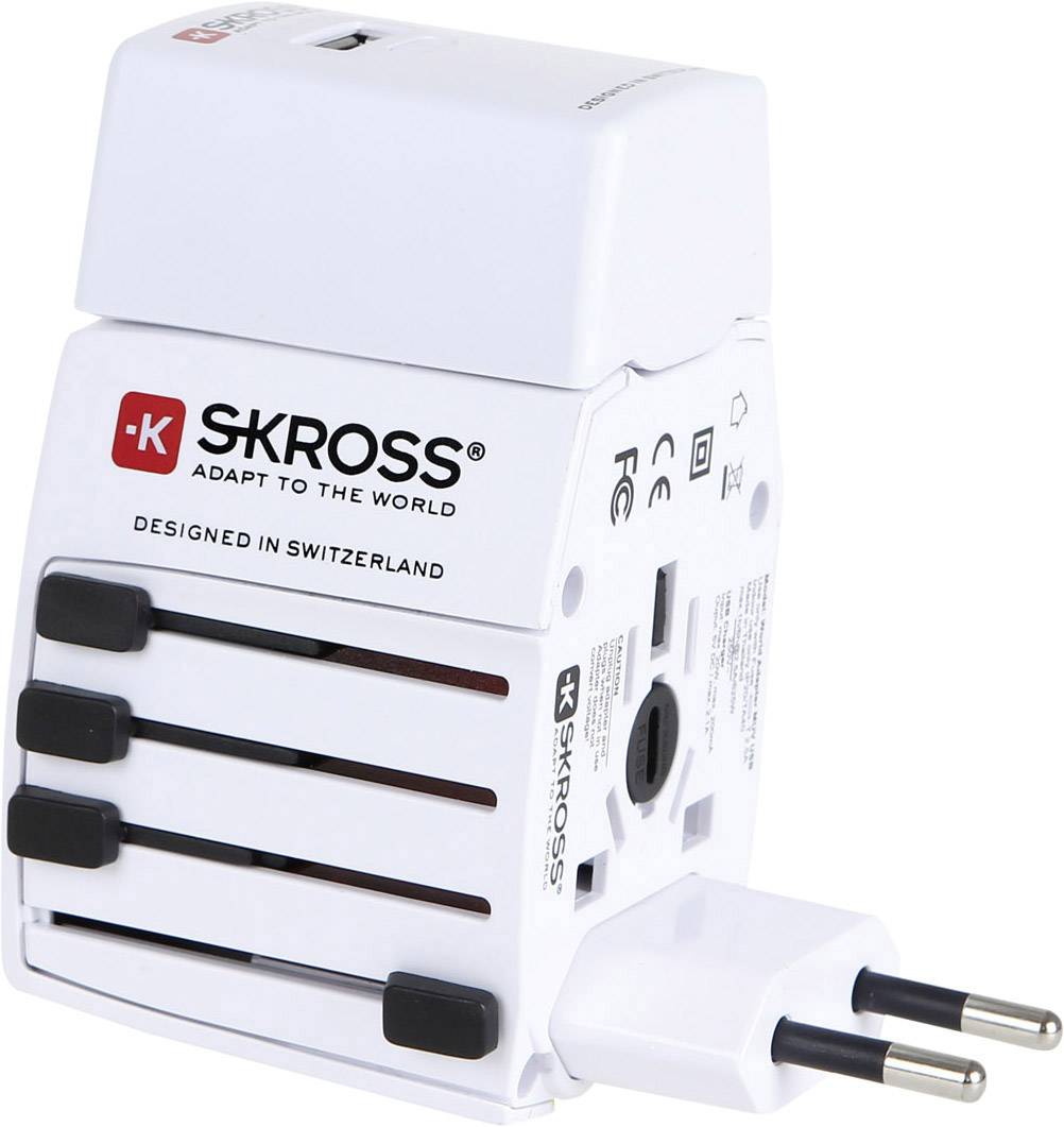 Skross 1.302170 Reiseadapter MUV USB Power Pack