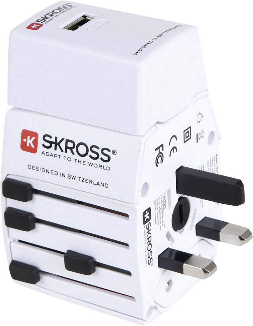 Skross 1.302170 Reiseadapter MUV USB Power Pack