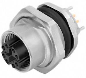 Binder 09 3782 91 08 Sensor-/Aktor-EinbausteckverM12 Buchse, Einbau Polzahl Sensoren: 8 1St.